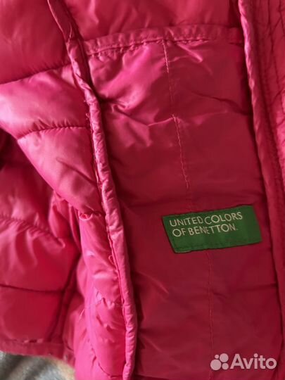 Куртка benetton детская 98