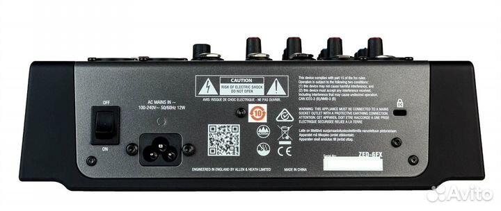 Микшерный пульт Allen Heath ZED-6FX