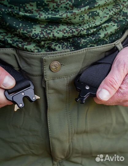 Тактический ремень мужской черный