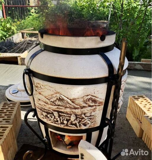 Тандыр ручной работы 