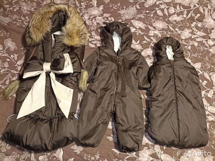 Конверт на выписку зимний