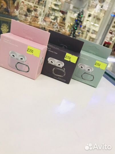 Чехол для AirPods 3 силиконовые