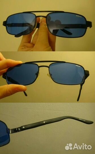 Солнцезащитные очки 90е брак (метал. оправы)