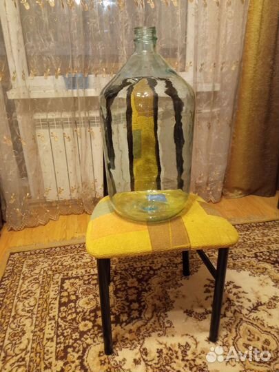 Бутыль стеклянная 20 литров СССР