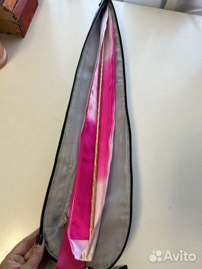 Чехол для гимнастической ленты с палочкой и лентой