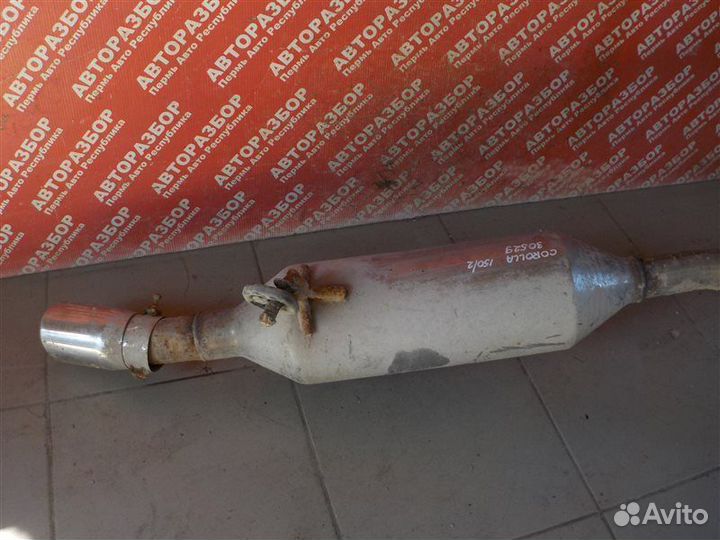 Глушитель Toyota Corolla ADE150 1zrfe 0748912 2010