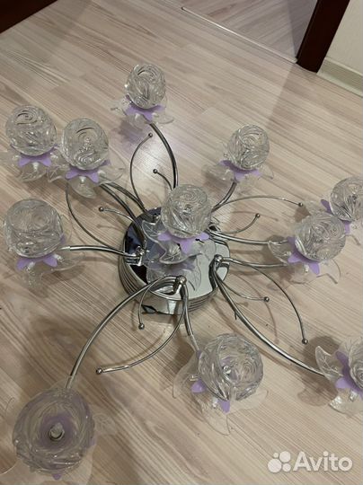 Люстра потолочная бу