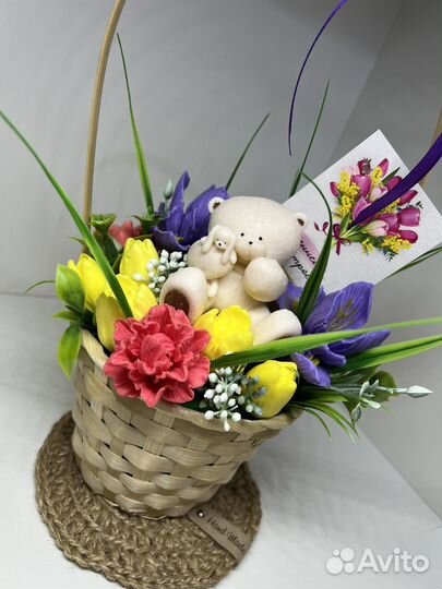 Мыльный букет