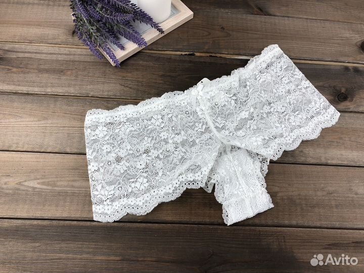 Трусы шорты шортиками женские кружевные