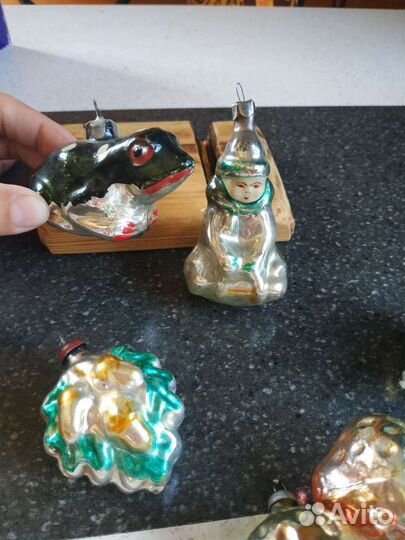 Елочные игрушки СССР
