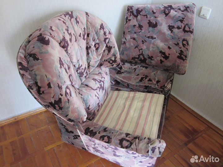 Кресло большое с большим ящиком внутри -2 шт