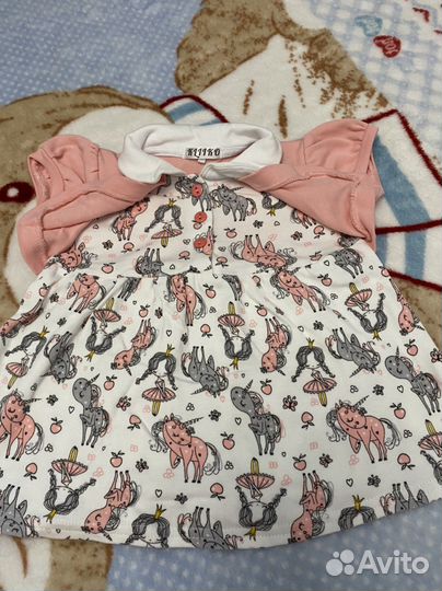 Платье для малышки размер 68