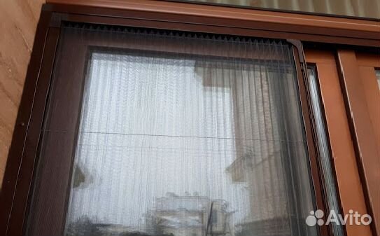 Раздвижная сетка плиссе