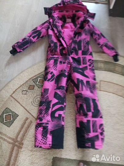 Комбинезон для девочки зимний