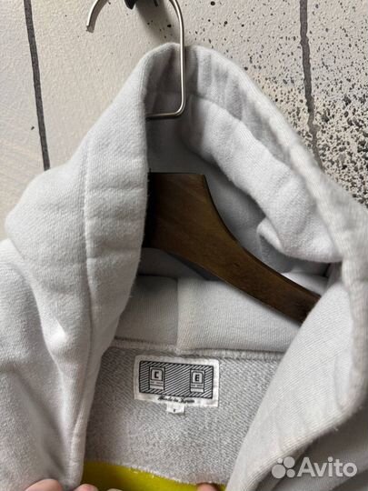 Худи Cav Empt Grey Logo Over Оригинал