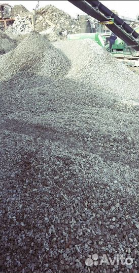 Щебень гравийный доставка