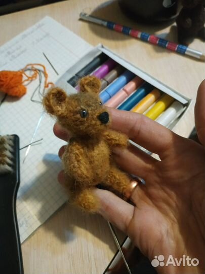 Коллекционные игрушки - миниатюрные мишки Тедди