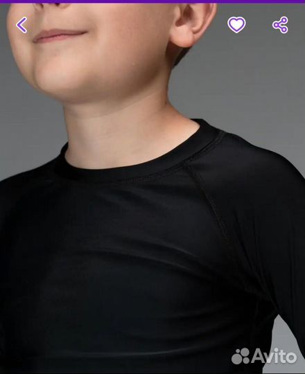 Рашгард детский