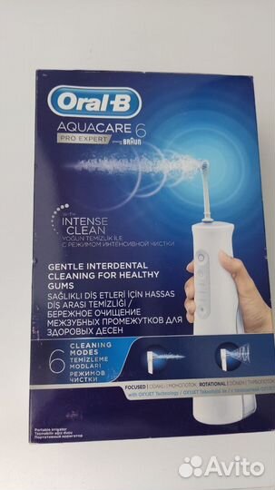 Новый ирригатор Braun Oral-B Aquacare 6 Pro Expert