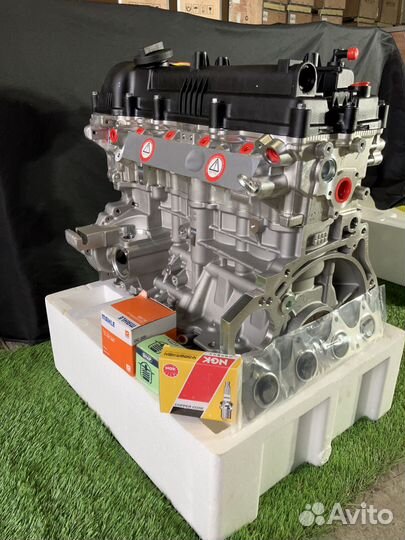 Новый двигатель на Hyundai Elantra Solaris 1.6