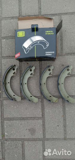 Тормозные колодки задние на ваз