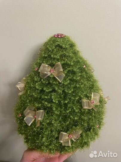 Вязаная елочка