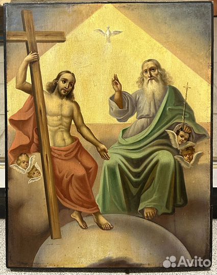 Икона Новозаветная Троица (Отечество)