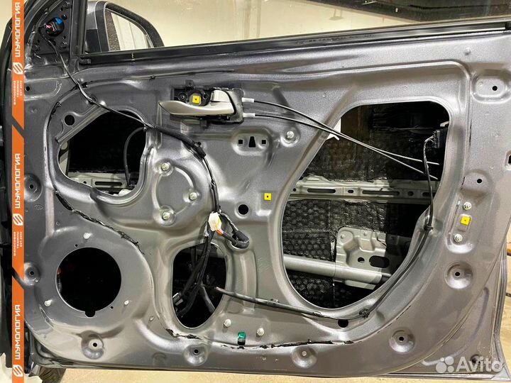 Шумоизоляция дверей. Шумоизоляция для автомобиля