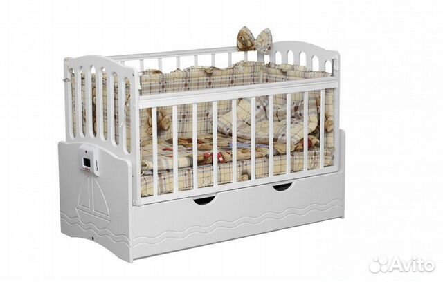 Автоматическая Кровать-качалка Baby Укачай-ка