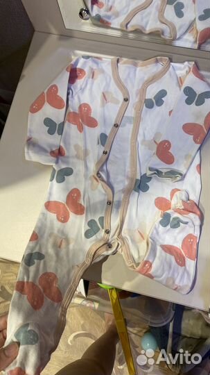 Одежда пакетом на девочку 80