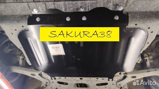 Железная защита двигателя и кпп Honda Vezel