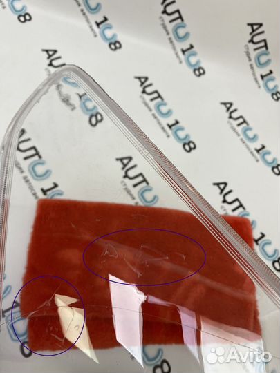 Стекло фары Nissan Patrol 2014-2021 левое 0130