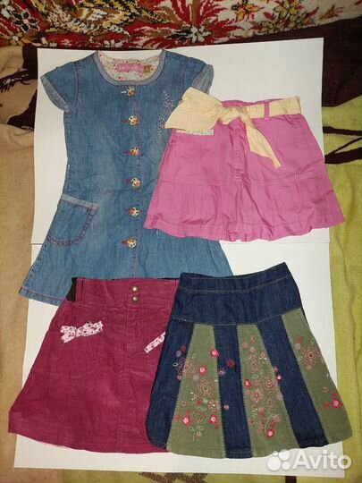 Одежда пакетом для девочки 98 рост