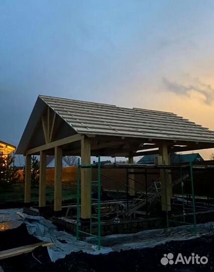 Беседка из дерева