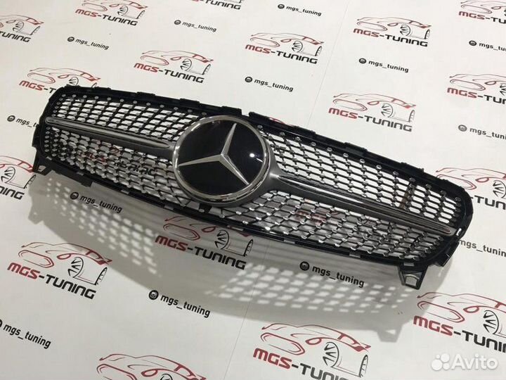 Решетка A-Class w176 Diamond Silver 15-18 Дистр