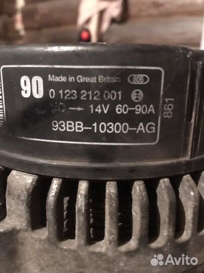 Генератор ford mondeo 2 1996-2000г