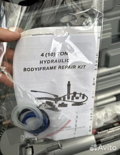 Набор гидравлических растяжек 10тонн, 16 предметов