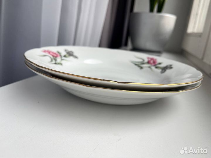 Тарелки обеденные, глубокие Yamatsu Japan