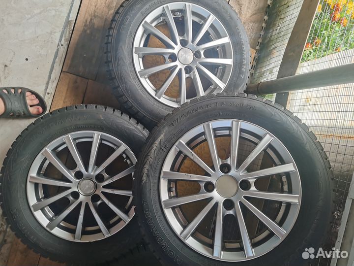 Зимние колеса r14 на литье