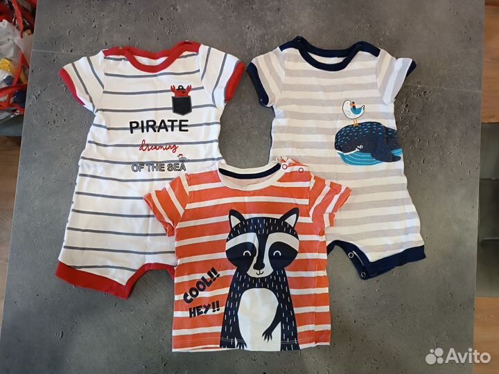 Детские вещи для мальчика р. 68-74 пакетом