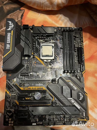 Нерабочая материнка TUF Z390-plus gaming