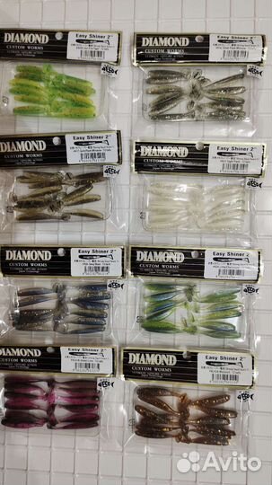 Keitech diamond easy shiner 2 дюйма