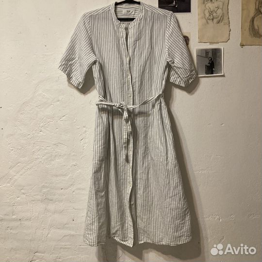 Платье в полоску Uniqlo