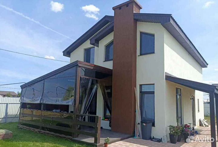 Мягкие окна на беседку