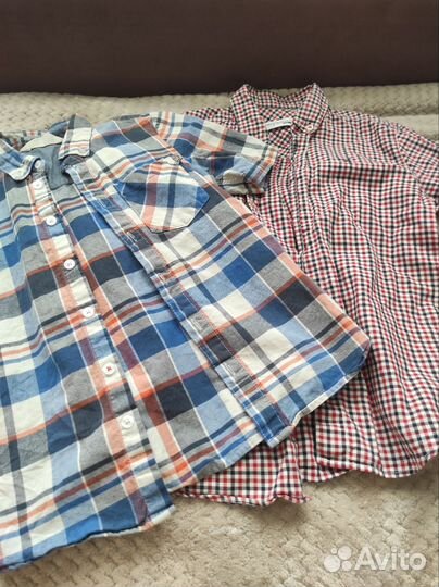 Рубашка для мальчика 116- 122 128