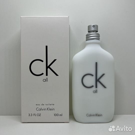 Calvin Klein - CK All 100ml Оригинал Тестер