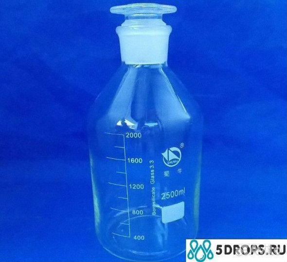 Склянка (штанглас), 2500 мл, светлое стекло, с при