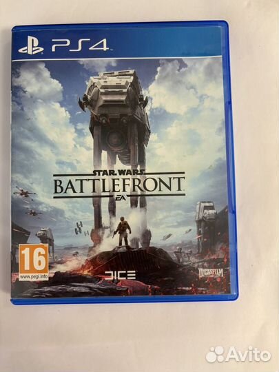 Star wars battlefront ps4 диск