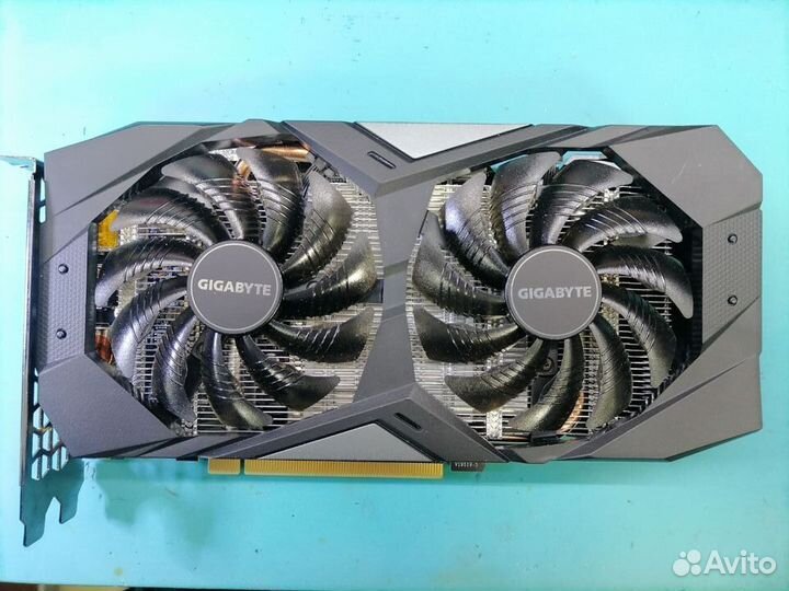 Видеокарта gigabyte GeForce GTX 1660 Ti OC GV-N166