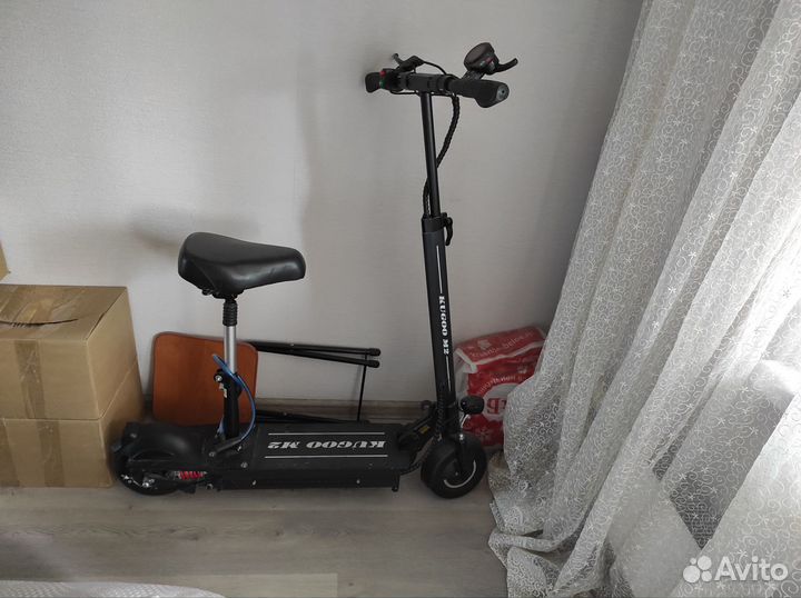 Самокат взрослый электрический бу